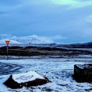 Vorfahrt achten in Island...... Rainer Eggert
